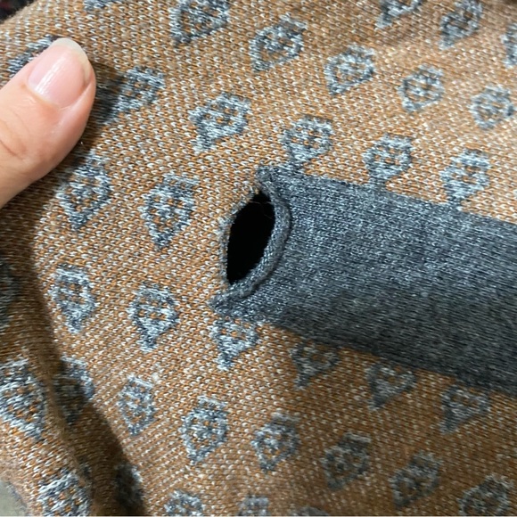 Anthropologie Field Flower Open Front Cardigan Soft Boho Print Stretchy Flowy - Picture 7 of 10